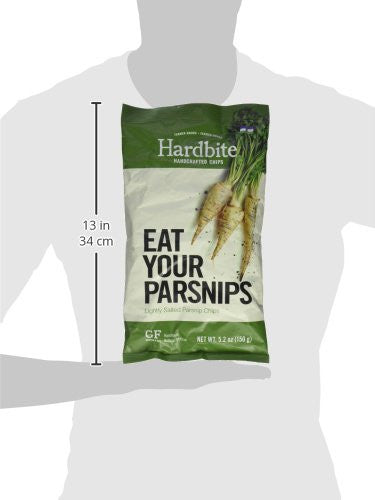 Hardbite Eat Your Parsnips Chips, 150g/5.3oz., {Imported from Canada}