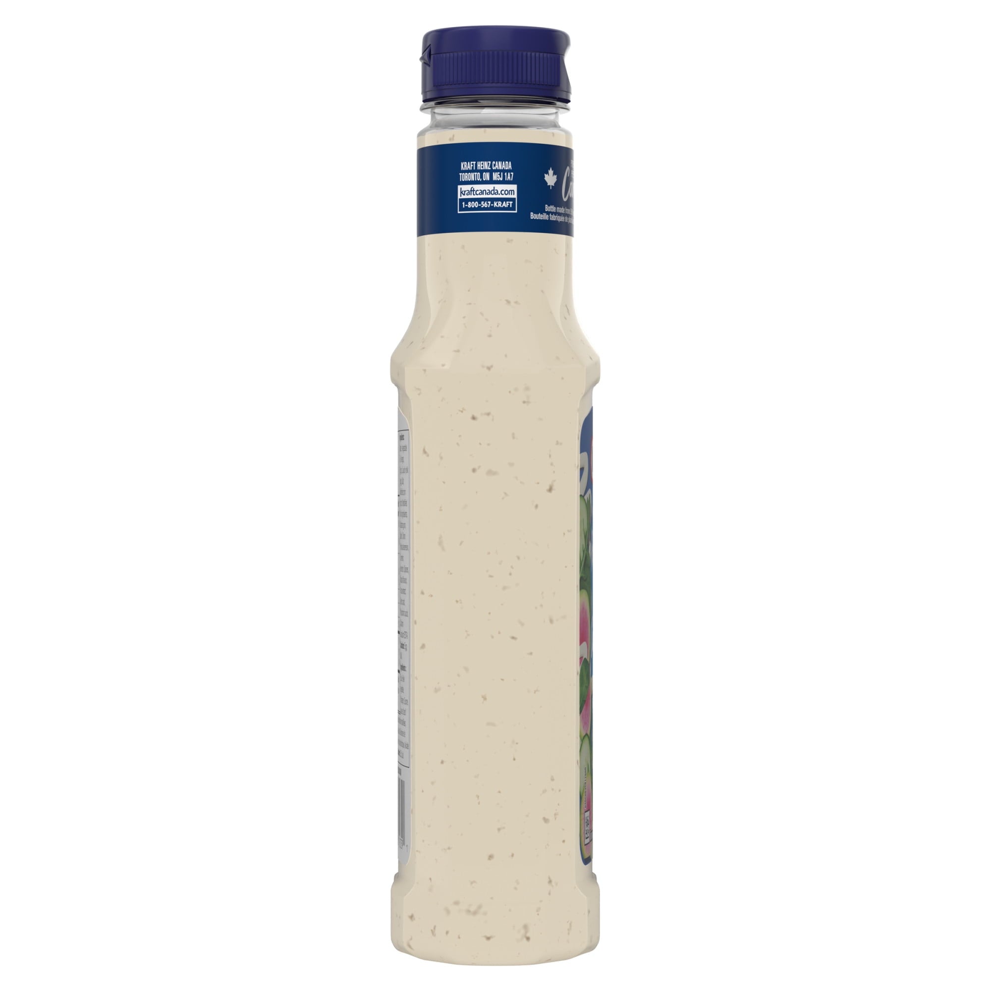 Kraft Rancher's Choice Dressing 425ml/14.4 oz., Bottle, side of bottle