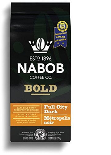 Nabob Bold Full City Dark - 375g/13.2 oz., {Imported from Canada}