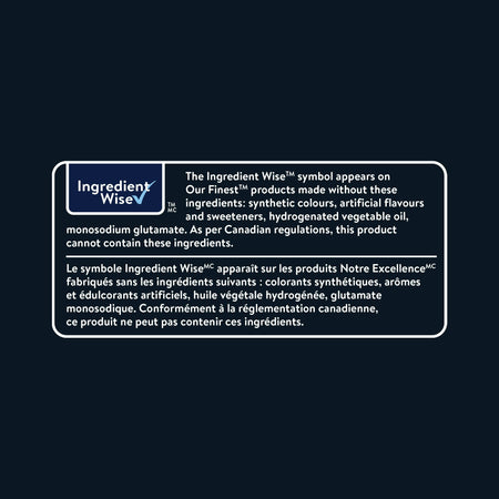 Ingredient Wise label on a black background