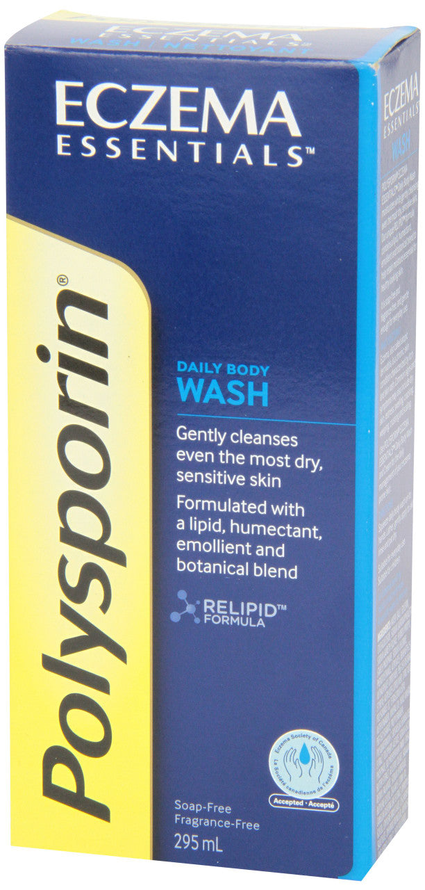 Polysporin Eczema Body Wash, 295ml/9.97oz {Imported from Canada}