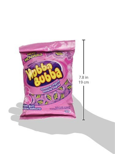 Hubba Bubba Awesome Original Bubble Gum 150g/5.3 oz., (3-Pack) {Imported from Canada}