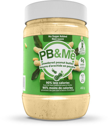 PB&Me Sugar Free Powdered Peanut Butter, 1 lb. {Imported from Canada}