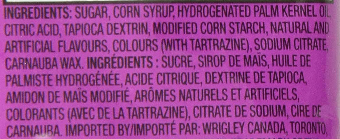 Skittles Berry Bite Size Candies Peg Bag, 191g/6.7 oz., {Imported from Canada}