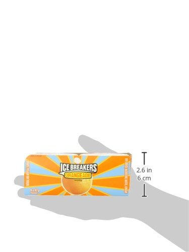 ICE BREAKERS Mints - Orangeade, 6ct, 42g/1.5oz, (Imported from Canada)