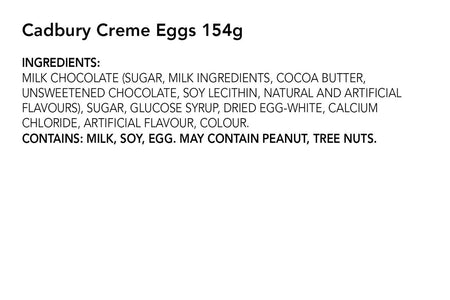 Cadbury Mini Creme Easter Egg Candies 154g/5.4oz, (Imported from Canada)