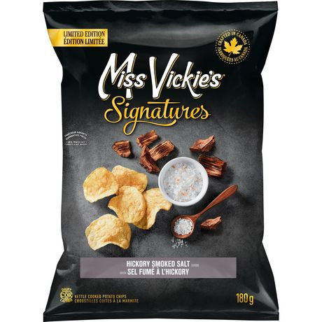 Miss Vickie's, Hickory Smoked Salt Potato Chips, Limited Edition, 180g/6oz, {Imported from Canada}
