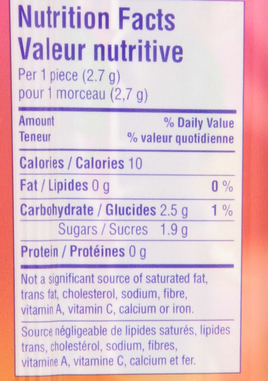 Mentos 4ct Fruit (37g / 1.3oz per pack) {Imported from Canada}