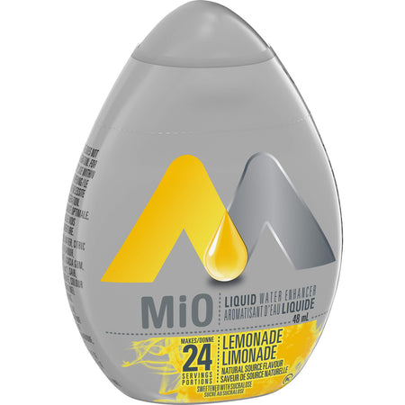 MIO Liquid Water Enhancer - Lemonade, 12ct, 48ml Each (Imported from Canada)