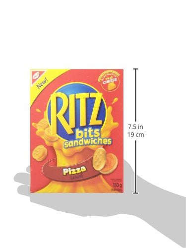 Ritz Bits Pizza Crackers 180g/6.34 oz., (6 pack) {Imported from Canada}