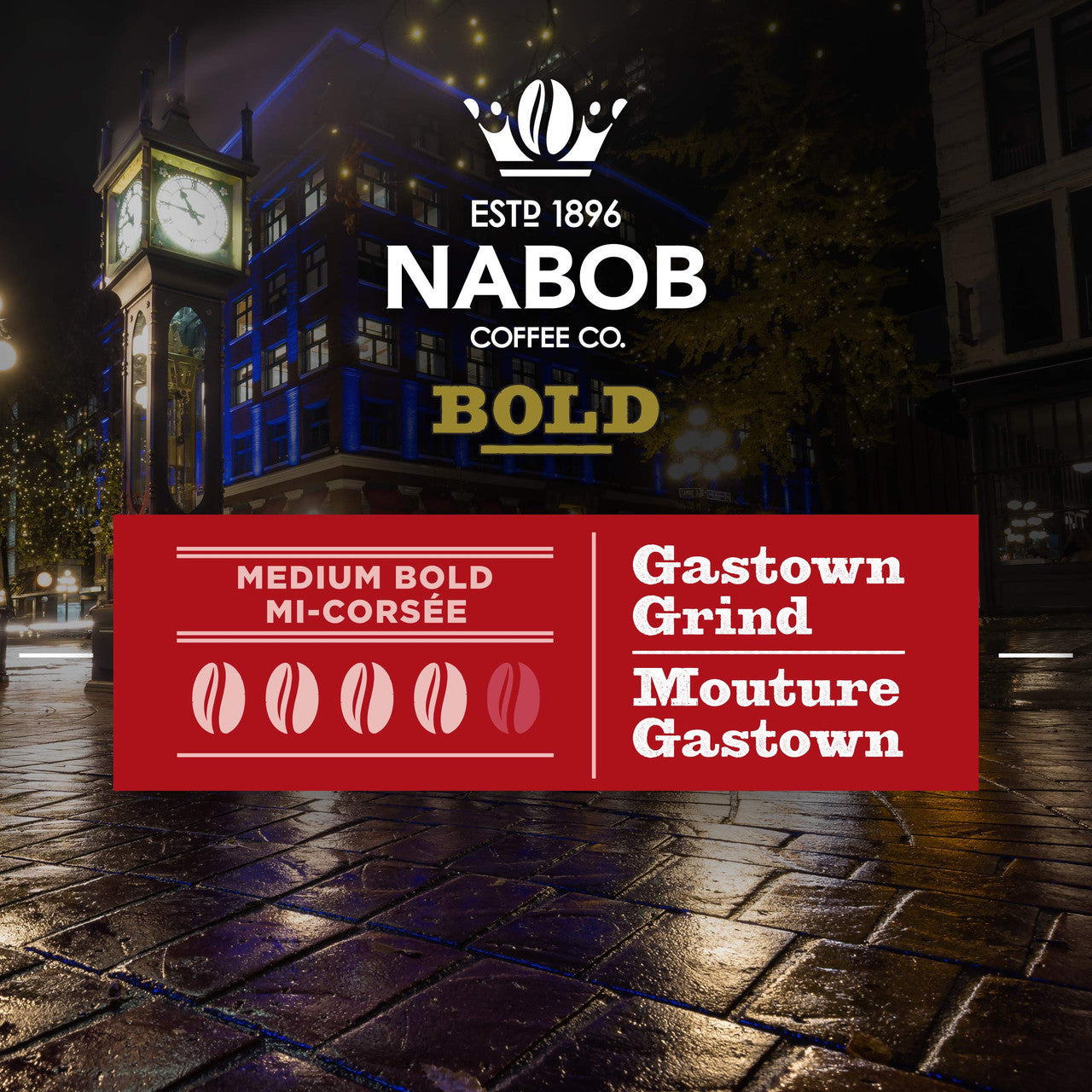 Nabob Bold Gastown Grind Ground Coffee