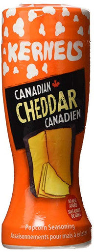 Kernels Canadian Cheddar Popcorn Seasoning 100g {Imported from Canada}