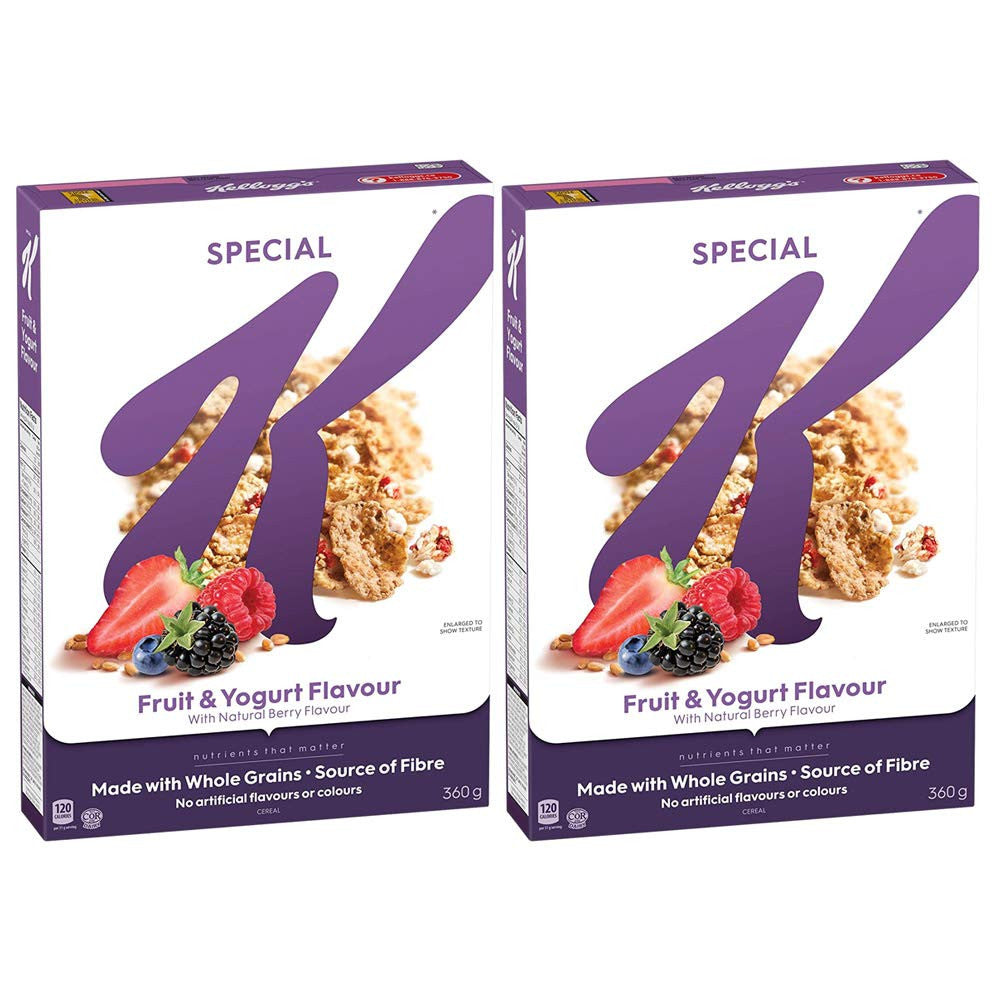 Kellogg's Special K, Fruit and Yogurt Cereal, 360g/12.7oz, 2-Pack {Imported from Canada}