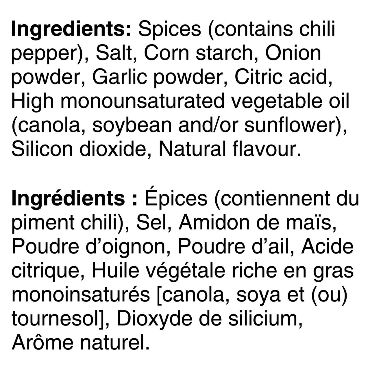 Old El Paso, Chili Seasoning Mix, 24g/0.8oz., {Imported from Canada}