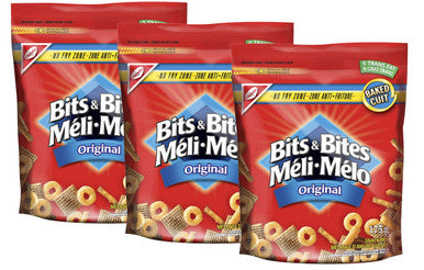 Bits & Bites Original Snack Mix, 175g/6.2 oz (Pack of 3) {Imported from Canada}