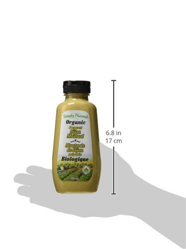 Simply Natural Organic Dijon Mustard, 330ml/11.15 Oz{Imported from Canada}
