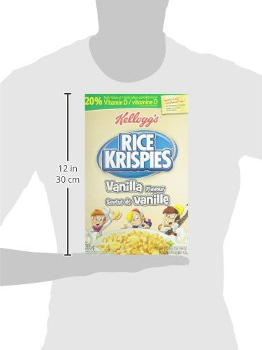 Kellogg's Rice Krispies Vanilla Cereal 395g/13.93oz {Imported from Canada}