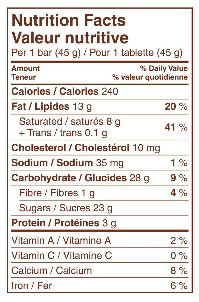 Neilson Jersey Milk Chocolate Bars, 100g/3.5oz. (Pack of 3) {Imported from Canada}