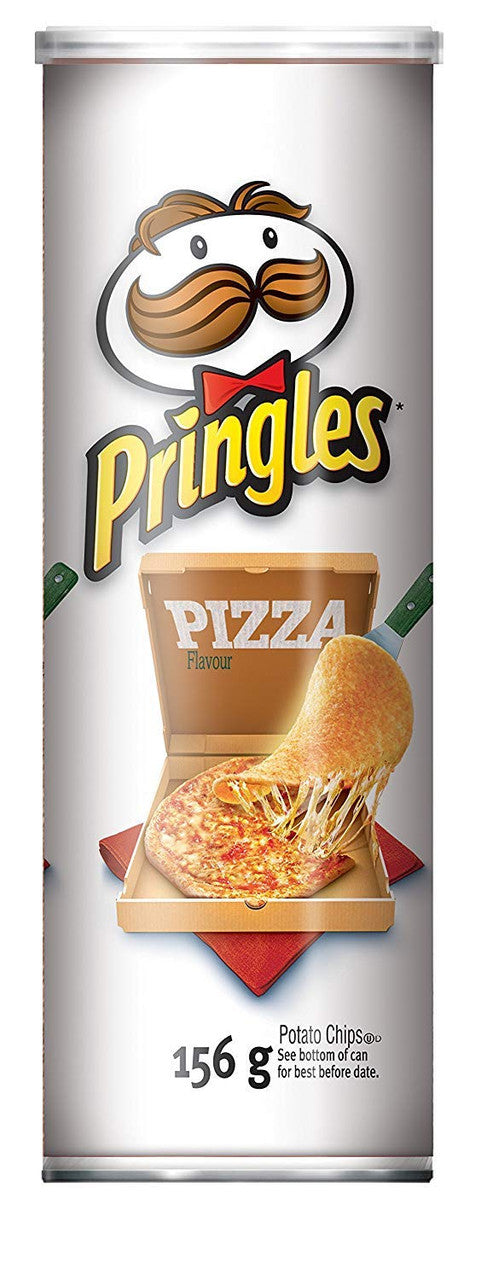 Pringles Pizza Chips, 156g/5.5oz, (Imported from Canada)