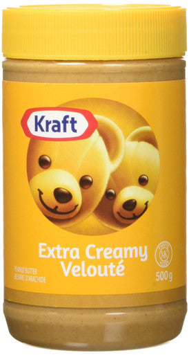 Kraft Peanut Butter (Extra Creamy Peanut Butter, 1 KG){Imported from Canada}