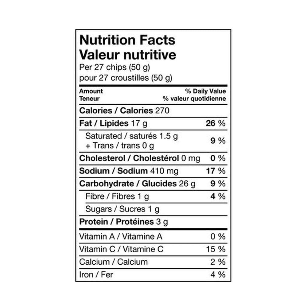 Lay's Potato Chips, Salt and Vinegar 235g/8.3 oz., 3-Pack {Imported from Canada}