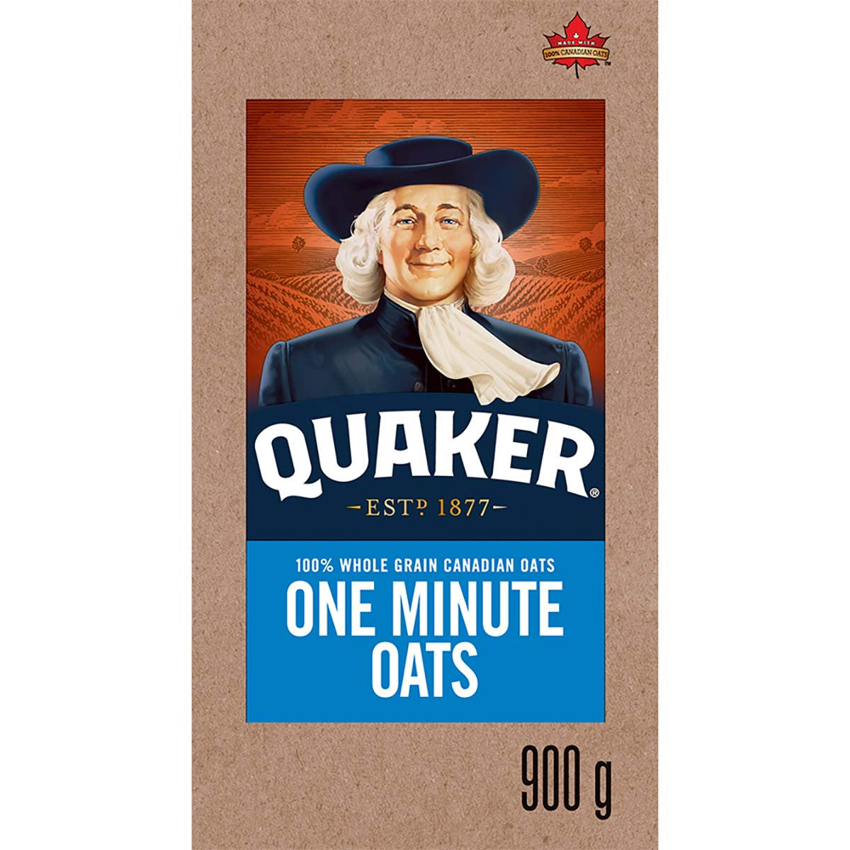 Quaker One Minute Oats 900g/31.7 oz {Imported from Canada}