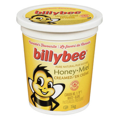 Billy Bee, Creamed White Honey, 1kg/2.2 lbs., {Imported from Canada}