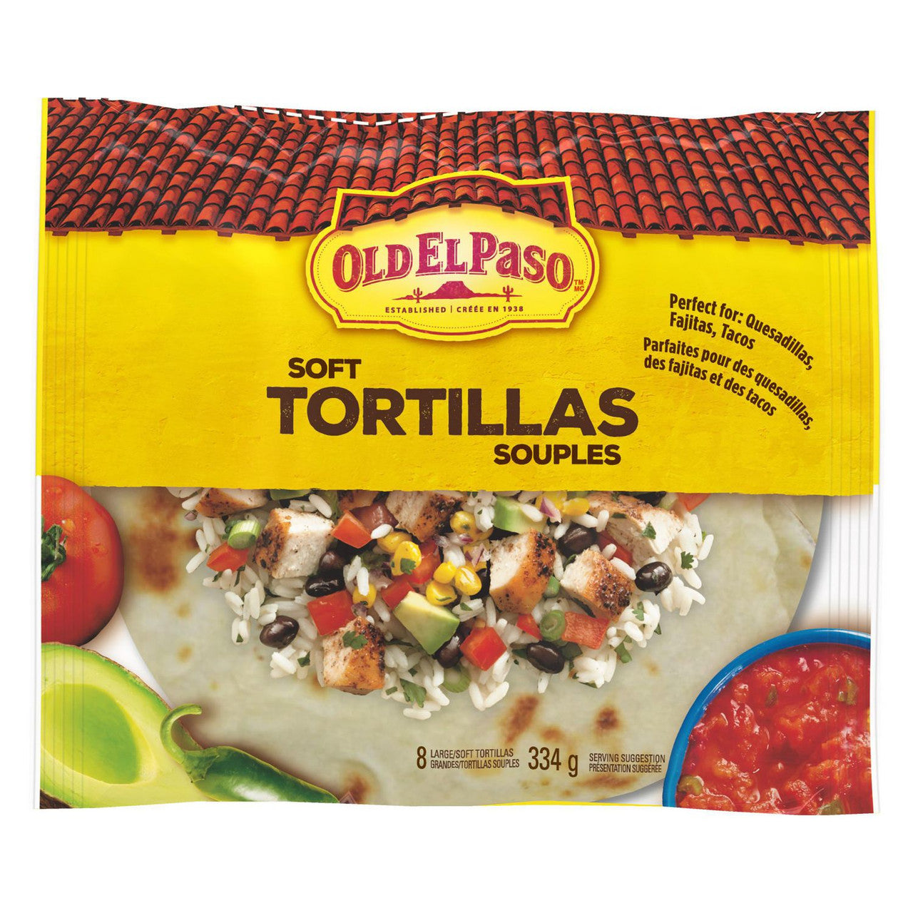 Old El Paso Soft Tortillas, 334g/11.8 oz., {Imported from Canada}