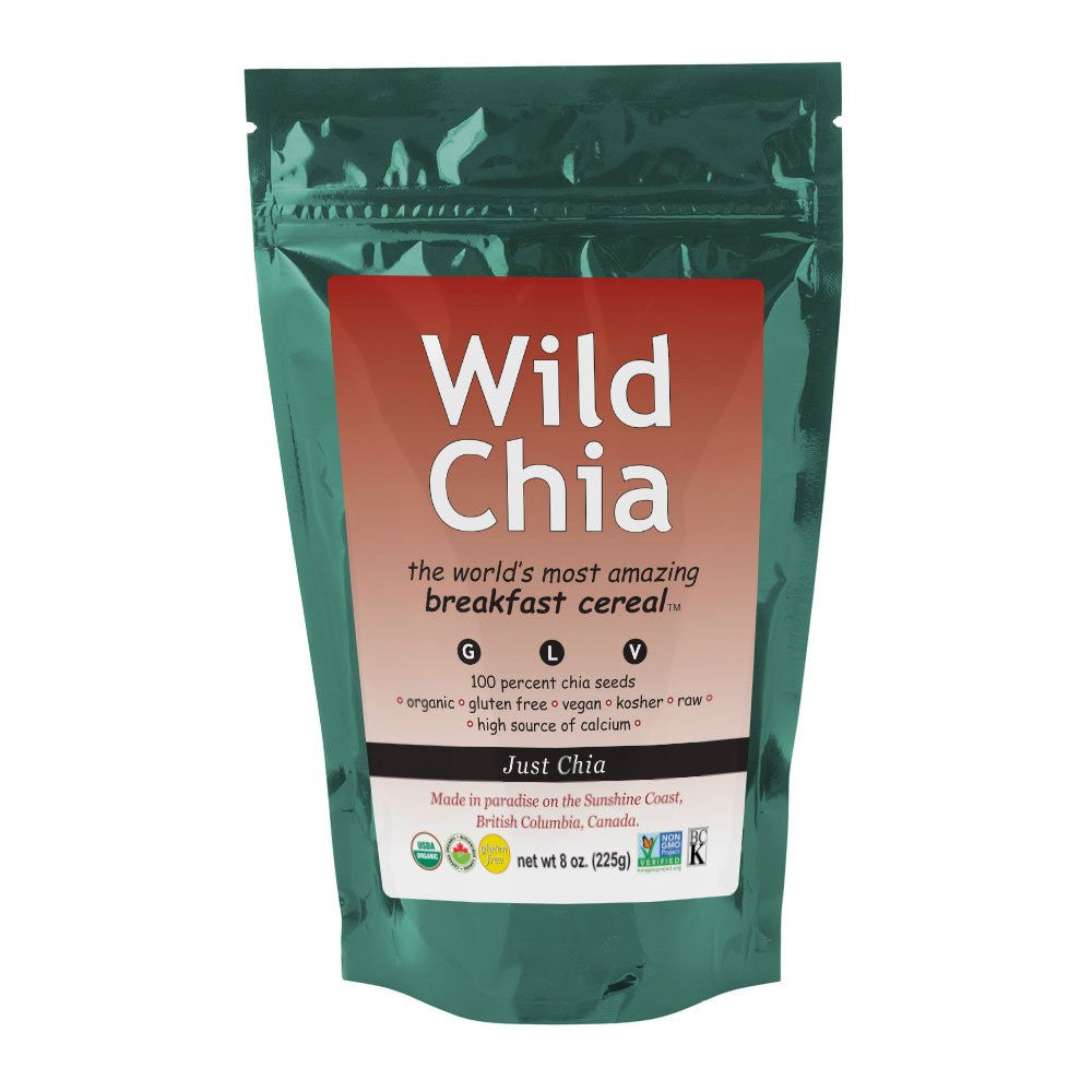 Holy Crap Wild Chia Breakfast Cereal, 225g/8 oz., {Imported from Canada}