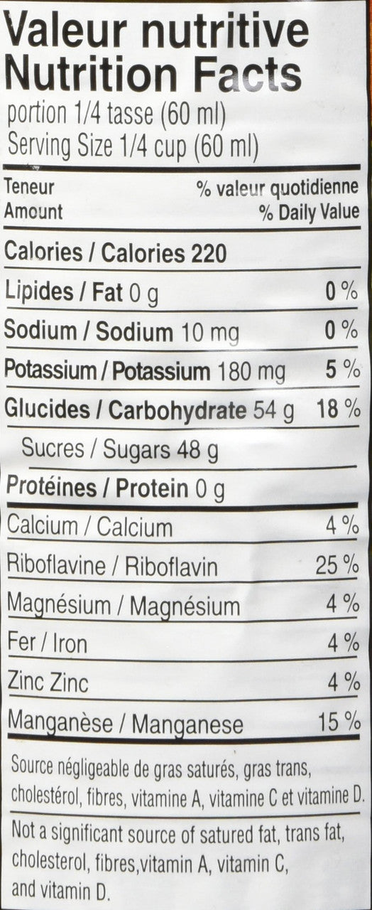 Labonte Pure Maple Syrup Amber Rich Taste 540 Mls 18.25 Oz {Imported from Canada}
