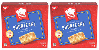 Peek Freans Shortcake Biscuits/Cookies, 350g/10.6 oz., 2-Pack {Imported from Canada}