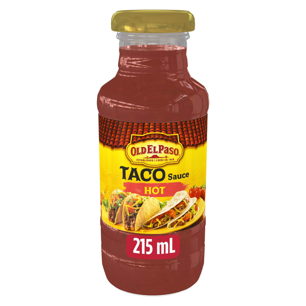 Old El Paso Taco Hot Sauce, 215ml/7.3 fl oz. {Imported from Canada}