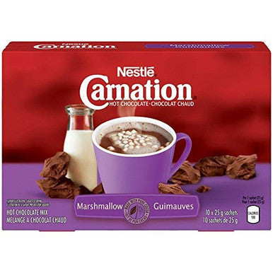 Carnation Hot Cocoa Chocolate Marshmallow (10ct x 25g) {Imported from Canada}