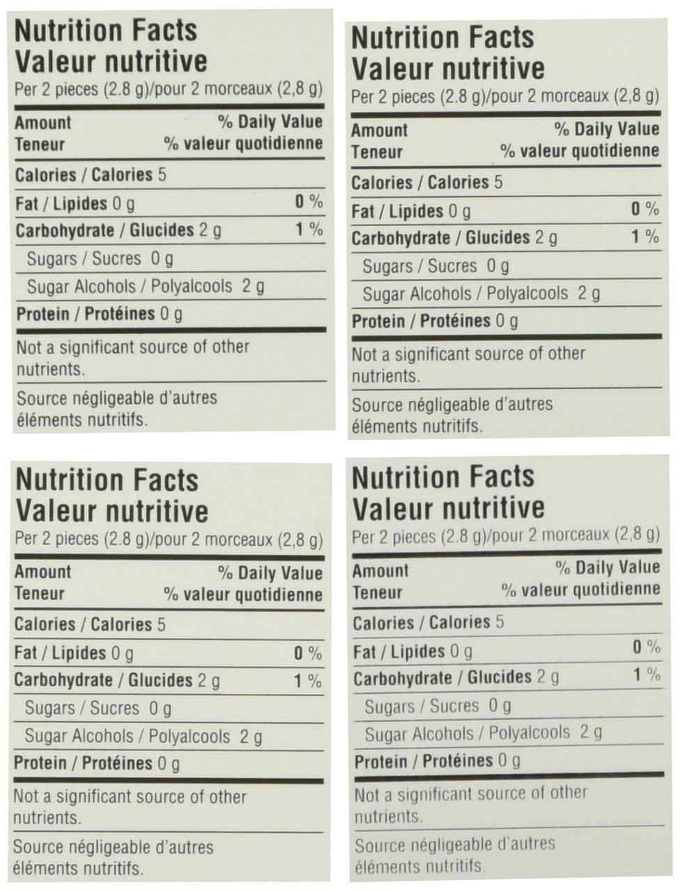 Excel Variety Pack 288-Pieces of Gum {Imported from Canada}