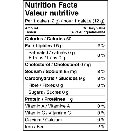 Quaker Crispy Minis Everything Flavor Large Brown Rice Cakes, 168g/6 oz., Bag {Imported from Canada}
