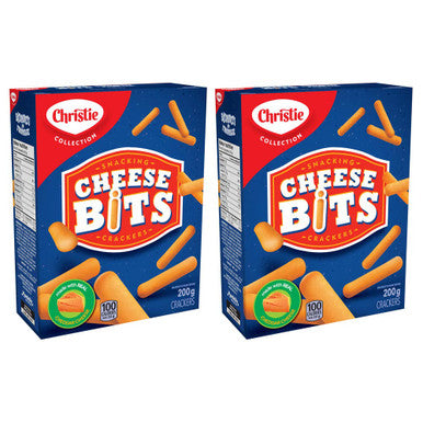 Christie Cheese Bits Snacking Crackers 200g/7oz, 2-Pack {Imported from Canada}