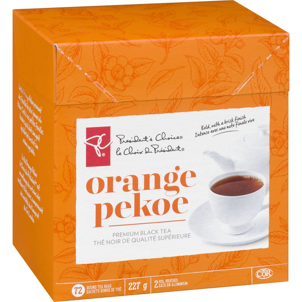 President's Choice, Orange Pekoe Black Tea, 227g/8oz., 72ct, {Imported from Canada}