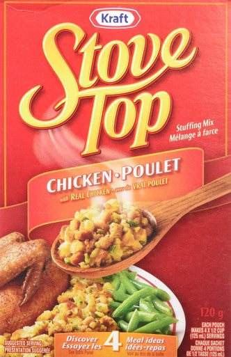 Kraft, Stove Top, Chicken Stuffing Mix, 120g/4.2oz., {Imported from Canada}