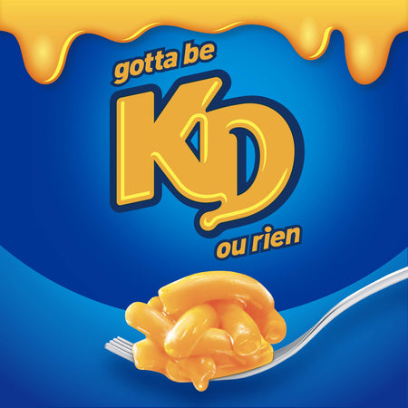 KD KRAFT DINNER Snack Cups - Original Macaroni & Cheese 58g,4ct, (Canadian)
