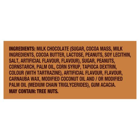 M&M'S English Toffee Chocolate Candy Peg Bag, 109g/3.8oz, (Imported from Canada)