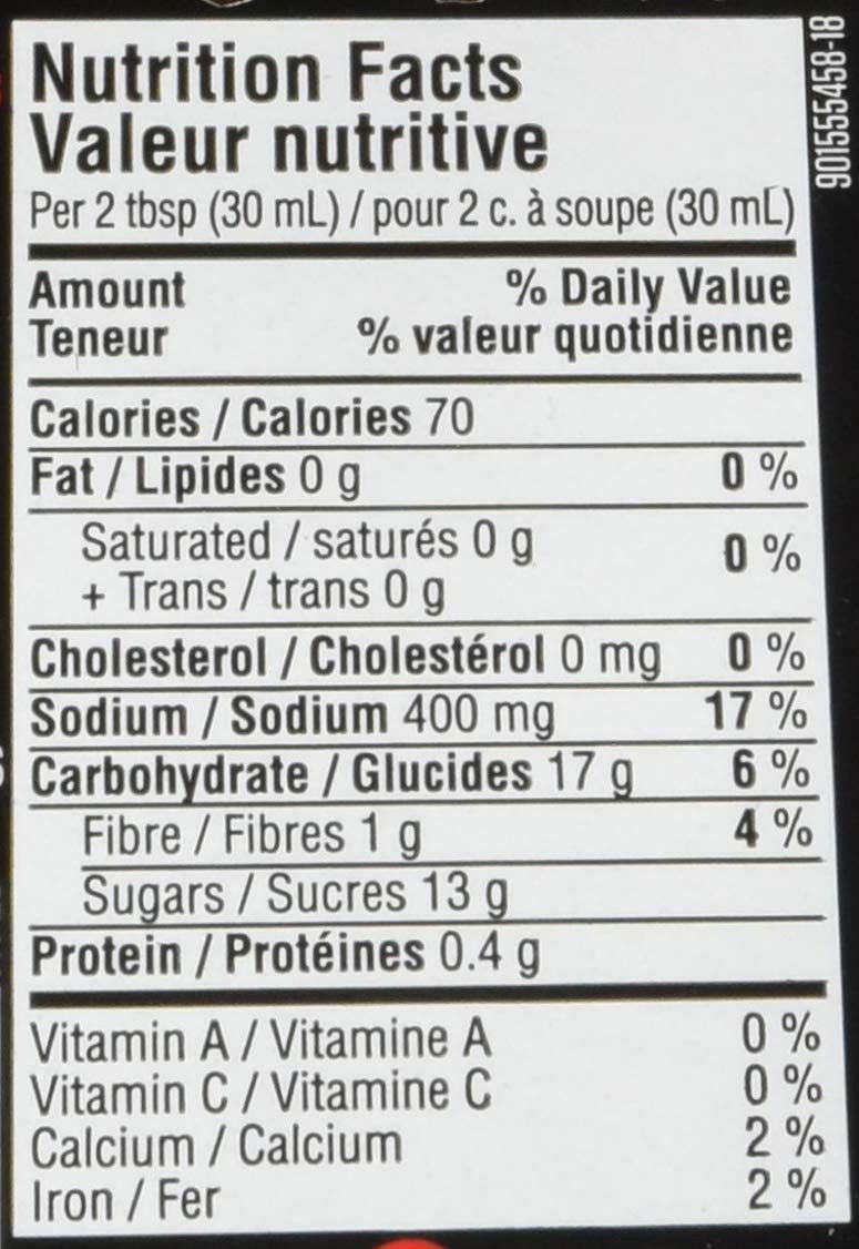 La Grille, BBQ Sauce, Chicken & Rib, 435ml/14.7 fl.oz., {Imported from Canada}