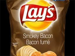 Lay's Potato Chips, Smokey Bacon, 40g/1.4oz -40pk {Imported from Canada}