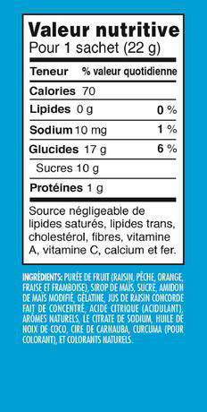 Welch's Fruit Snacks, Mixed Fruit, 12ct x 22g/0.8oz., {Imported from Canada}