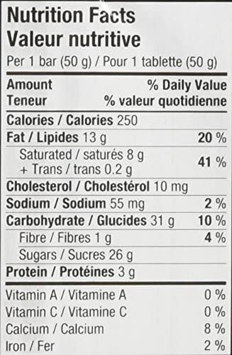 Cadbury Caramilk Chocolate Bar, 50g/1.8 oz., {Imported from Canada}