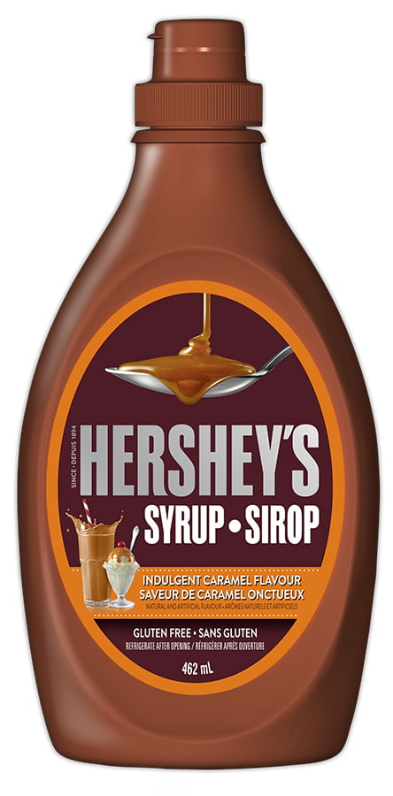 Hershey's Syrup Indulgent Caramel Flavor, 462mL/16 fl. oz