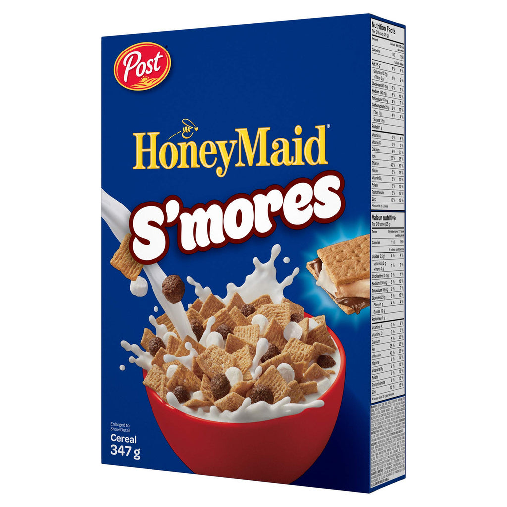 Post HoneyMaid S'mores Cereal, 347g (12.2oz) {Imported from Canada}