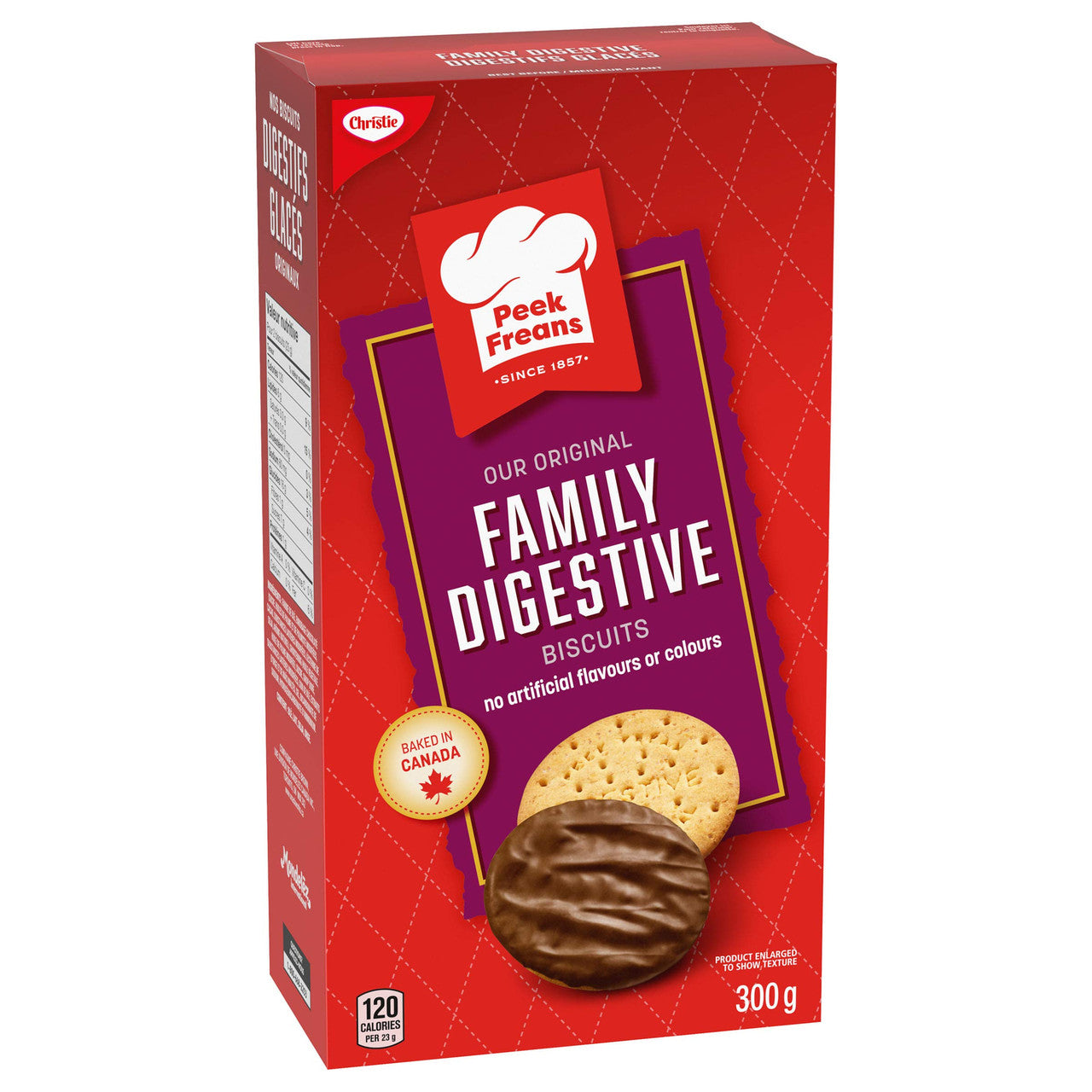 Christie Peek Frean Family Digestive cookies, 300g/10.6oz.(Imported from Canada)