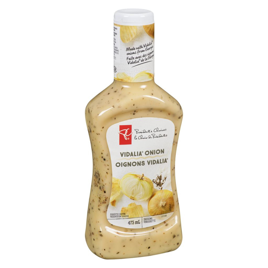 PC Vidalia Onion Dressing 475ml/16 oz {Imported from Canada}