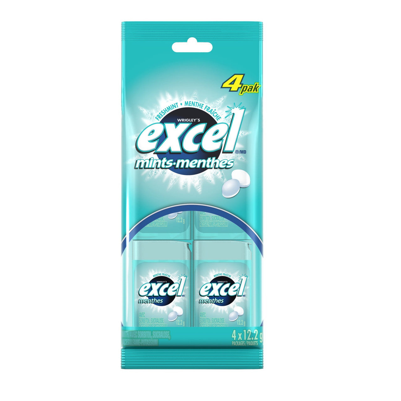 Excel Mints Fresh Mint 4 Pack {Imported from Canada}