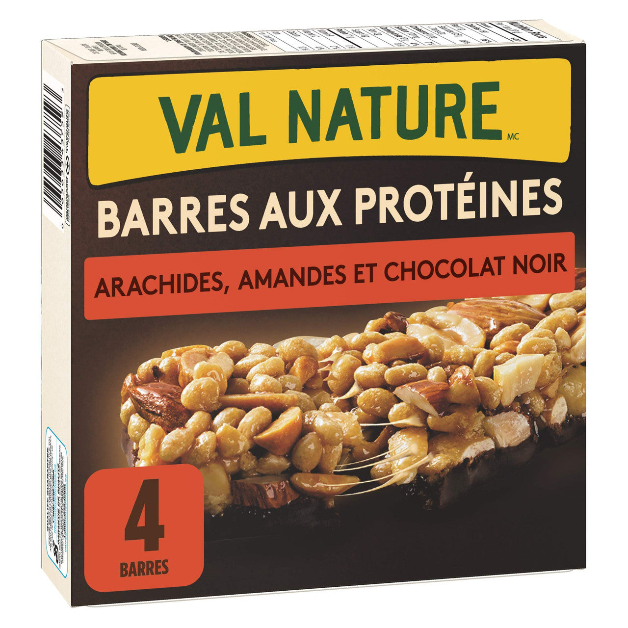 Nature Valley Protein Peanut Almond & Dark Chocolate Flavour, 4ct, 148g/5.2 oz.